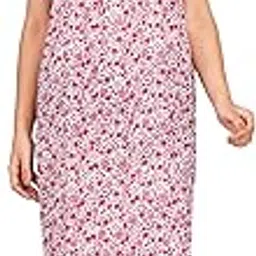 breezly Women's Pure Cotton Nightdress Nighty Multicolour-picture-4
