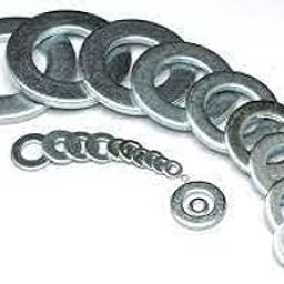 18mm zinc plated Mild steel Plain Washer of 28 mm outer diameter x 19 mm inner diameter x 3mm thickness: 20 Nos-14