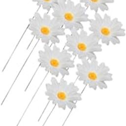 The Style Sutra10x Daisy Flower Stakes Spring Autumn Outdoor Decorative for Patio Yard Path | Home Decor| Floral Decor-image-29
