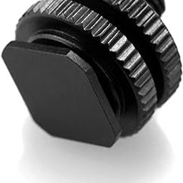 SHOPEE Branded Durable Pro 1/4" Mount Adapter for Tripod Screw to Flash Hotshoe Camera and Monitor-1
