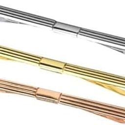 CALANDIS™ 4x3 Pieces Collar Bar Shirt Clip Men's Shirt Suit Collar Pin For Gentlemen | Tie Clasps & Tacks | Mens Jewelry-image-81