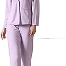 Jangid Fashion Women Solid Blazer Pant Set- Women's Casual Office Business 3-Piece Solid Suit, Single-Breastered Blazer Camisole and Pant Set.-picture-28
