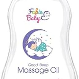 Fabie Baby Good Sleep Massage Oil – 200 ml | Enriched with Grape Seed, Pomegranate, Chamomile & Sunflower Oils | No Mineral Oil, Parabens or Harsh Chemicals – Hypoallergenic-image-47