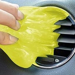 Lazi Multipurpose Car Interior Ac Vent Dashboard Dirt Dust Cleaner Cleaning Gel Slime Car Interior Keyboard PC Laptop Electronic Gadgets Cleaner Cleaning Kit(Yellow)-20