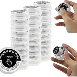 My HomesWorld 3 pcs Pressed Portable Wet And Dry Wipes,Press Pop up Hand Wipes,Hand Pop Wipes,Non-stimulating,Multi Purpose Expandable Press Hand Wipes for Travel-image-15