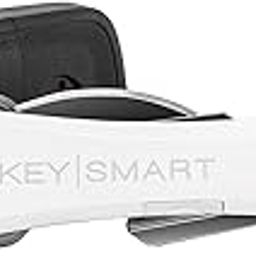 KeySmart Pro Compact Key Holder with LED Light and Tile Smart Technology to Track your Lost Keys and Phone with GPS (2-10 Keys, White)-10