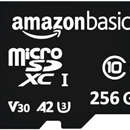 Amazon Basics 256 GB Micro SDXC Memory Card | 180 MB/s Read | Memory Card for 4K Video on Smartphones, Action Cams and Drones-image-11