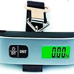 Yuvex New traveling electronic luggage hook for personal power up 50kg/50gm and lithium battery Weighing Scale-image-1