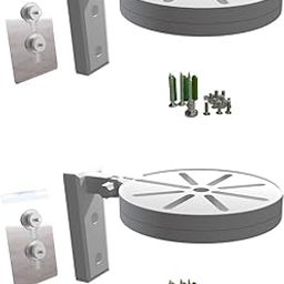 Bectro PVC CCTV Camera Wall & Ceiling Mounting Bracket, Strong Adhesive Direct Sticking Drill Free, for Indoor & Outdoor Use (Pack of 2 Set)-13
