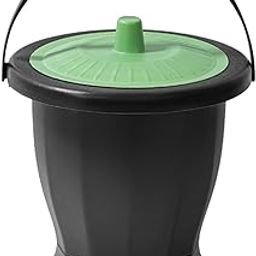 CALANDIS™ Spittoon with Lid Portable Bedpan for Female Male Travel Elderly Kids Adults Green Lid | Incontinence Aids | Daily Living Aids | Medical, Mobility & Disability-image-48