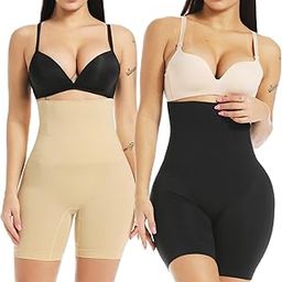 Women Waist Slimming Panties Shapewear Tummy Control Tucker Shapewear (Free Size : M/L/XL/XXL) (Size : 32 to 38 Inch)-image-57
