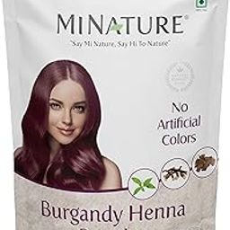 minature Burgandy Henna Powder |Henna Based Hair Color | Henna, Katha & Manjistha Powder | Hair Color | | Natural Burgandy Color No Artificial Preservatives| 227gram (1/2lb)(8Oz)-19