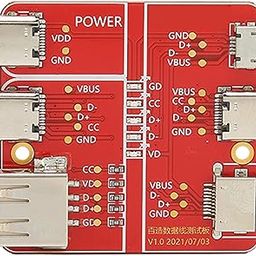 Yosoo Health Gear 3 in 1 Data Wire Test Board High Universal USB Cable Triad Tester, Accurate Type C Micro Data Wire Test Fixture for iOS Interface-12