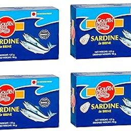 Golden Prize Sardine in Brine 125 Gms Each - Pack of 4 Units-image-70