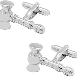the tie hub Quirky Brass Cufflinks For Men-picture-0