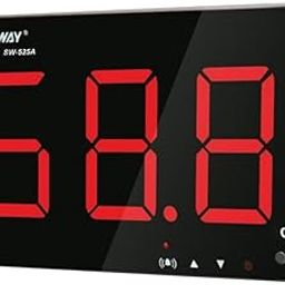 CLUB BOLLYWOOD® Sound Level Meter Tester 30~130db Large Screen LCD Display Wall Hanging Type Decibel Noise Measuring with Alarm | Collectibles | Collectibles | Collectibles | Collectibles-21