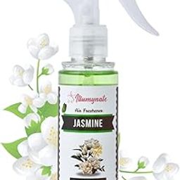 ILLUMYNATE Air Freshener Spray – 100ml Manual Spray | Instantly Removes Bad Smell | Long-Lasting Fragrance for Car, Kitchen, Office & Room | Natural & Refreshing Scent Pack of 1 (Jasmine)-image-83