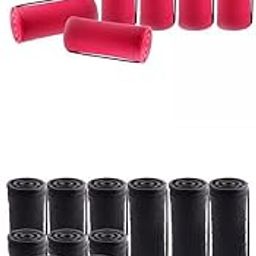 SAZ DEKOR® 24x Curl Cold Wave Perm Rods Curling Hair Curly Wavy Rod Set Women Girls | Scarf | Cap | Face for Sunglasses | Eye Glasses Holder | Hat Display Model Stand |-46