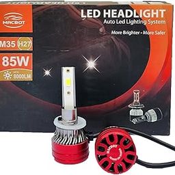 MACBOT M35-H27 High Lumen Car LED Fog Light Bulb (1 Pack, 2 Bulb in each Pack, Each Bulb 35 Watt Each)-image-28