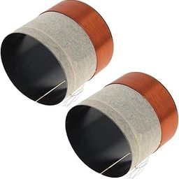 Fielect 51.5mm 2" Woofer Voice Coil 2 Layers Round Copper Wire for Bass Speaker Audio Repair 2Pcs-picture-13