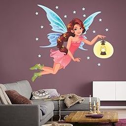 Decor Villa™ 3D Fairy Big Size Wall Sticker JUST Peel & Stick New Modern Art & Trendy Wall Stickers for Home Decoration, Living Room,Office Bedroom Prayer Room etc (DVHMS1625L)-image-92