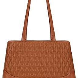 Structured Shoulder Bag with Quilted Detail for Women, Girls and Ladies |Ladies Purse Handbag | Shoulder Bag for Casual Carry-5