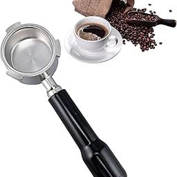 THW® Bottomless Portafilter for Delonghi Coffee Machine 51mm Black PVC Handle| Kitchen Dining & Bar | Small Kitchen Appliances | Coffee & Tea Makers | cafetaria | Fast Food Centre-image-38