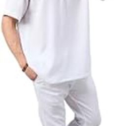 Men White Co-Ord Set-picture-35
