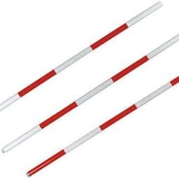 Pentagon Engineering Instruments Metal Ranging Rod for Civil Engineering Survey ((3 Meter, 3 Fold with Folding))-picture-3