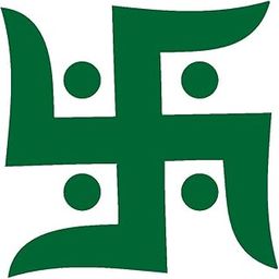 Legzino Vinyl Swastik Simple Glossy Wall Car Vehicle Sticker 4 x 4 Inches Green-image-25