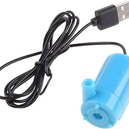 SHOKITECH 5V Blue Mute Sounds Mini Submersible Pump with USB-image-2