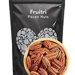 Fruitri American Pecan Nuts100g, Premium, Raw & Fresh | Natural, Non-GMO, Keto & Paleo Friendly Snack Nuts and Dry Fruits-image-54