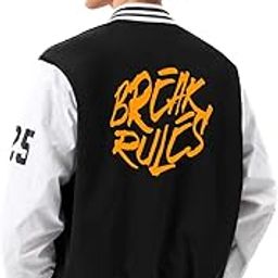 Graphic Printed Varsity Jacket for Men's & Women Fleece Varsity Bomber Jacket with Letter Patch Casual Baseball Style Coat, Lightweight Streetwear Outerwear-picture-21