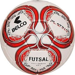 Belco Sports Platina Red 3PLY 1.5M PU Futsal Ball Football Size 3-image-32