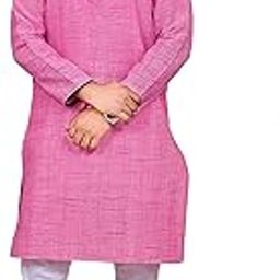 Cotton Blend Kurta Set for men-image-0