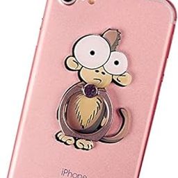 BeFunky 360 Degree Rotating Finger Ring Grip Holder Stand Universal for All Mobile Phone and Tablets (Monkey)-picture-16