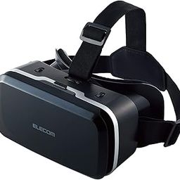 Elecom VRG-M02BK VR Goggles, Standard Type, Smartphone Compatible, Black-image-49