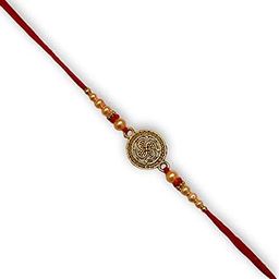 Premium Divine Satya Rakhi – Handcrafted Spiritual Rakhi for Rakshabandhan (Model No -R0009)-image-56