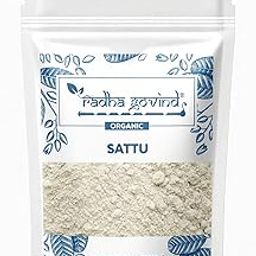Radha Govind Organic Jau Sattu Flour | Fiber-Rich Sattu, 1000 Gram-image-97