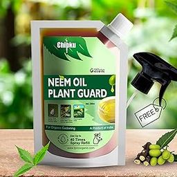 B Natural Pure Cold Pressed Water Soluble Neem Oil 200ml With Free Spray Gun Concentrate For Plants & Garden For Indoor & Outdoor Removes Aphids Fungus Thriphs For Making 40 Neem Spray Bottles-picture-9