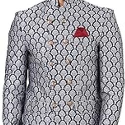 Men's Banarasi Rayon Cotton Bandhgala-image-79