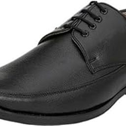 Boots for Men | Shoes for Men with PU Sole | Comfortable & Lightweight |Durable & Trendy Design, Again_VTR_1002_Blk_P-image-103