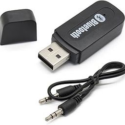 3.5mm Car Wireless Bluetooth Aux Audio Stereo Music Receiver Adapter Mic for PC USB Mp3 Speaker Car-24