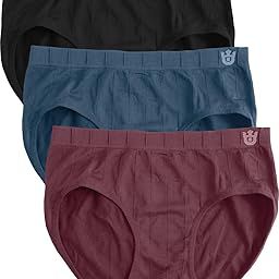 Women's High Waist Full Coverage Hipster Panty Everyday Briefs (Pack of 3)-image-53