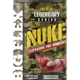 Bigflex Nuke Pre Workout Powder| 33 Servings |Energy Booster (Lychee, 400Gm)-image-8