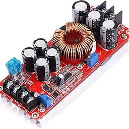 amiciSmart 1200W DC to DC Converter, 20A Step-Up Boost Converter 8~60V to 12~80V Adjustable Power Supply-16