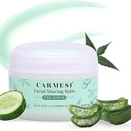 Carmesi Pre-Shave Face Shaving Balm for Women, 50g | No Razor Burns or Cuts | Shaving Balm for Face Razor | Aloe Vera, Cucumber, Neem | Non-Greasy | For All Skin Types-image-99