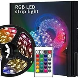 Gesto 5 Meter LED Strip Lights |300 Led RGB Strip Light with Adaptor |Operated with 16 Modes Remote Controller|Multicolor LED Lights for Home Decoration, Bedroom,Diwali Decoration & False Ceiling-14