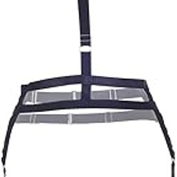 Women's Harness Innerwear Lingerie Set Open Strap Mid Waist Bikini Beach Bra and Panty Set Black-picture-43
