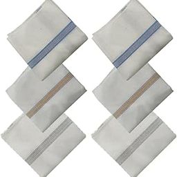 AJ GENTZ HUB Men’s Cotton Handkerchiefs - Size|52 * 50cm| Set of-6-image-52
